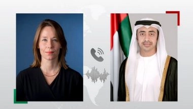 World News | UAE Foreign Minister Abdullah Bin Zayed, Dutch Foreign Minister Discuss Current Regional Developments