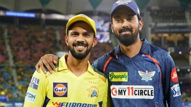 Sports News | IPL 2024: KL Rahul, Ruturaj Gaikwad Fined Rs 12 Lakh Each for Slow Over-rate