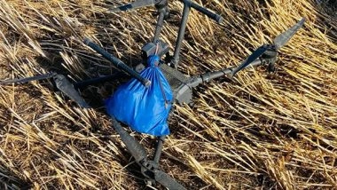 India News | Punjab: BSF Recovers China-made Drone from Border Area in Ferozepur