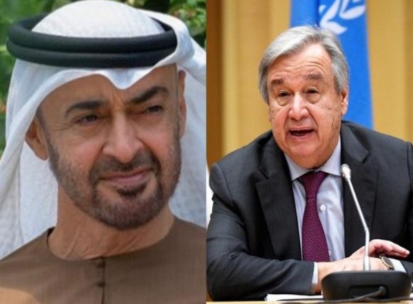 World News | UAE President, UN Secretary-General Discuss Regional Developments and Efforts to Contain Regional Escalation in Phone Call