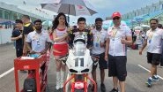 Sports News | Asia Road Racing Championship: Honda Racing India's Kavin Quintal Clinches 11th Position in Hard Fought Battle
