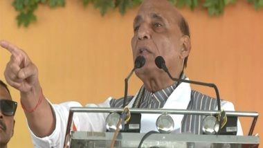 India News | Extortionists, Criminals and Corrupt Flourished Under TMC Rule: Rajnath Singh in Malda