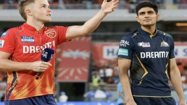 Sports News | IPL 2024: Punjab Kings Win Toss, Decide to Bat Against Gujarat Titans