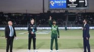 Sports News | New Zealand Win Toss, Opt to Bowl First Against Pakistan in 3rd T20I