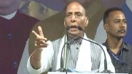 India News | Government Under Which Women Are Not Safe Should Not Stay in Power: Rajnath Singh in Darjeeling