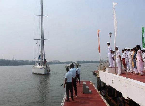 India News | INSV Tarini with Women Officers Returns to Goa After Expedition to Mauritius