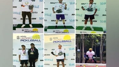 Sports News | US Open Pickleball Championships: Indian Pickleball Contingent Bags 10 Medals