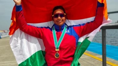 Sports News | MP's Prachi Yadav Wins Two Gold at 2024 ACC Paracanoe Asian Championship in Japan