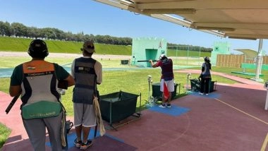 Sports News | Trap Shooters End Day-1 of Doha Qualifiers with Lots to Do