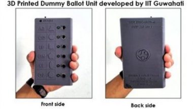 India News | IIT Guwahati Unveils Innovative 3D Printed Dummy Ballot Unit