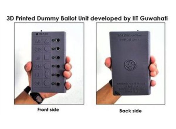 India News | IIT Guwahati Unveils Innovative 3D Printed Dummy Ballot Unit