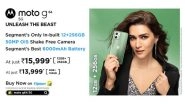 Business News | Moto G64 5G with Segment's Only 12GB +256GB and Shake Free Camera Goes on Sale on Flipkart, Motorola.in, & Other Leading Retail Stores at Just Rs. 15,999*