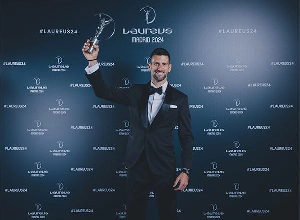Sports News | Novak Djokovic Wins Fifth Laureus Sportsman Award