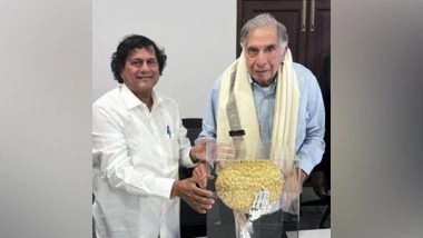 Business News | Ratan Tata Receives Prestigious KISS Humanitarian Award