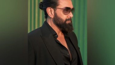 Entertainment News | Bobby Deol Looks Dapper in Black, Shares New Images