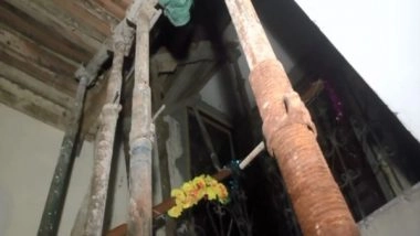 India News | Delhi: 8 Injured as Wall of House Collapses Due to Sudden Rain, Storm in Malviya Nagar