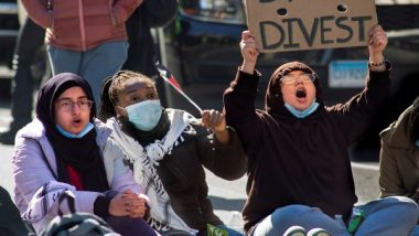 World News | Pro-Palestinian Protests Rock American Universities; Prompt Unprecedented Measures