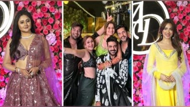 Entertainment News | Bigg Boss 13 Reunion: Rashami Desai, Mahira Sharma, Paras Chhabra Pose at Arti Singh's Sangeet