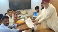 India News | SS Ahluwalia Files Nomination as BJP Candidate; Set to Take on Shatrughan Sinha in Asansol Lok Sabha Seat