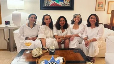 Entertainment News | Soni Razdan Drops Pics from Her White-themed Get-together with Friends