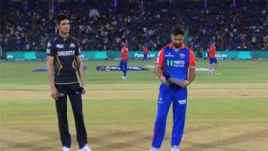 Sports News | IPL 2024: Gujarat Titans Opt to Bowl Against Delhi Capitals; DC Drops David Warner