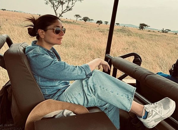 Entertainment News | Kareena Kapoor's Denim-on-denim Look from Tanzania Diaries Steals Fashion Lovers Attention