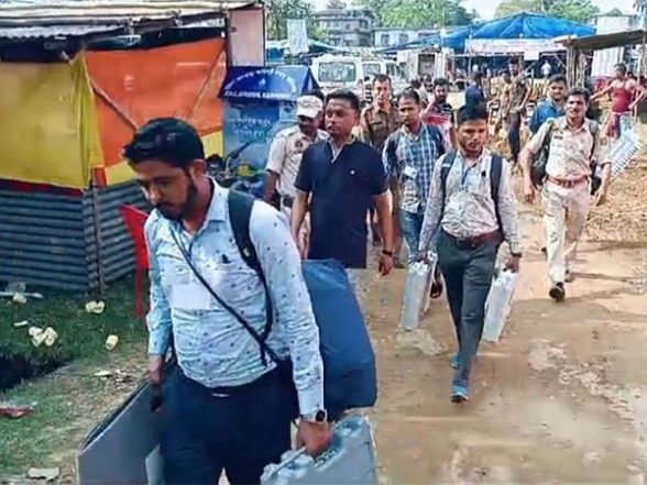 India News | Assam: Poll Authority Begins Distribution of Election Material for Karimganj Parliamentary Constituency - Vimarsana News