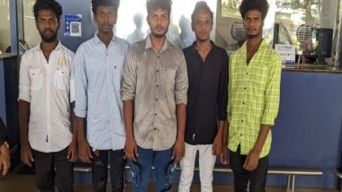 World News | Tamil Nadu: Five Indian Fishermen Repatriated from Sri Lanka
