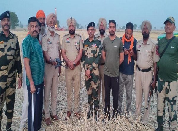 India News | BSF, Punjab Police Recover China Made Drone in Punjab's Tarn Taran District