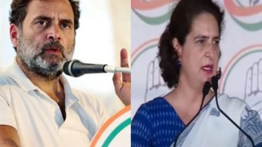 India News | Priyanka and Rahul Gandhi, Likely to Contest from Rae Bareli and Amethi Seats: Sources