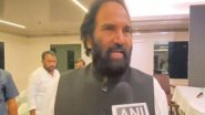 India News | BRS, BJP Will Lose in Nalgonda: Congress Leader Uttam Kumar Reddy