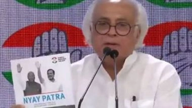India News | PM Modi Tried to Give Communal Angle to Our Manifesto: Congress Leader Jairam Ramesh