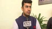 India News | Lok Sabha Polls 2024: BJP's Youth Icon Tejasvi Surya Eyes Second Term in Bengaluru South