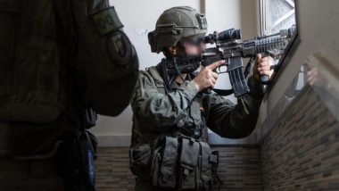 World News | Israeli Aircraft Strike More Than 30 Hamas Targets, 2 Reserve Brigades Mobilised