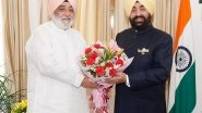 India News | President of Hemkund Sahib Meets Uttarakhand Governor, Invites Him for Pilgrimage