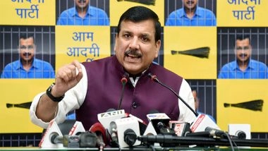 India News | Arvind Kejriwal Being Monitored 24 Hours by PMO and Delhi LG, Claims AAP Leader Sanjay Singh; Writes to PM