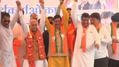 India News | Madhya Pradesh: Congress Councillors, Former Councillors, Workers Join BJP in Presence of CM Mohan Yadav