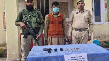 India News | LeT Terror Associate Along with Ammunition Held in Baramulla: Police