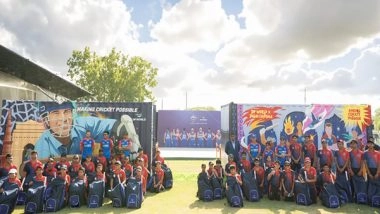 Sports News | DP World Delivers 500 Cricket Kits to Children in New Delhi