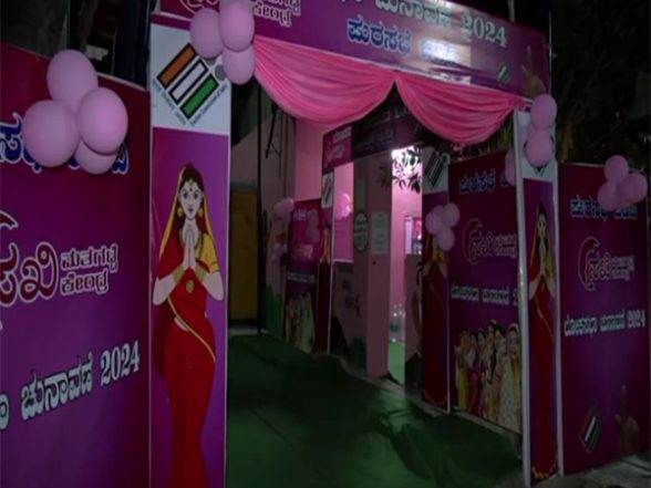 India News | Karnataka: Pink Booth Set Up in Bangalore Rural Constituency for Second Phase of LS Polls to Be Held Today - Vimarsana News