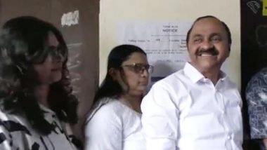 India News | Kerala: Opposition Leader VD Satheesan Casts Vote in Ernakulam