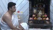 India News | Lok Sabha Polls: Tejasvi Surya Offers Prayers at Bengaluru Residence Before Casting Vote