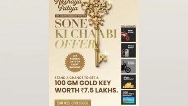 Business News | Ashwin Sheth Group Brings 'Sone Ki Chaabi' to Mark the Celebration of Akshaya Tritiya