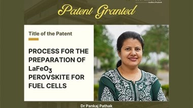 Business News | Revolutionizing Clean Energy: SRMAP's Breakthrough in Fuel Cell Technology with LaFeO3 Perovskite