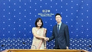 World News | South Korea, India Hold Consultations on Disarmament, Non-Proliferation in Seoul