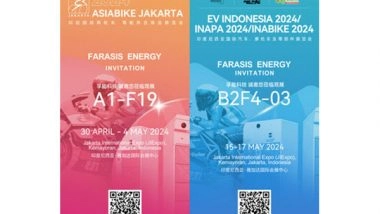 Business News | Conquering Southeast Asia: Farasis Energy Set to Shine at Indonesian Two-Wheeler and Automotive Expos
