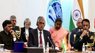 World News | India Stresses Peace and Cooperation at SCO Defence Ministers' Meeting in Kazakhstan