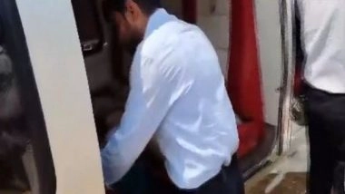 India News | Election Officials Check BJD Leader VK Pandian's Helicopter in Odisha's Nabarangapur