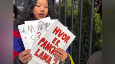 World News | Tibetans Rally in Oslo, Demand Release of 11th Panchen Lama