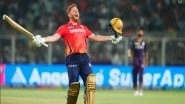 Sports News | Jonny Bairstow Slams Second-fastest Century for Punjab Kings in IPL History